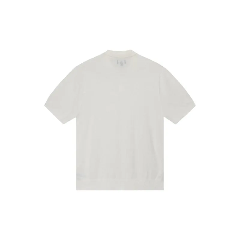 Stussy Textured Short Sleeve Polo Sweater-1