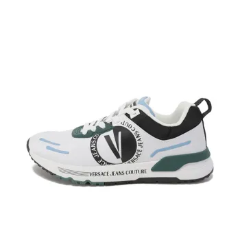 VERSACE JEANS Low Top Casual Shoes 4.5cm Men's White