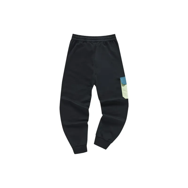 FILA FUSION Knitted Sweatpants Women's Pitch Black-1