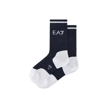 EMPORIO ARMANI EA7 Mid Calf Socks Men's 1 Pack Marine Blue
