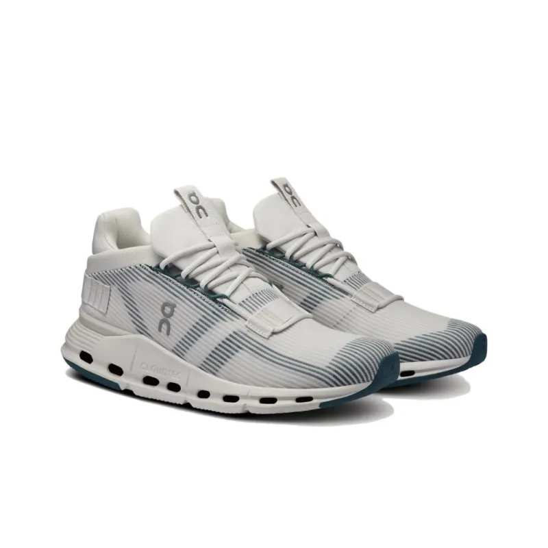 On Cloudnova Anti-Slip Wear-Resistant Low-Top Casual Shoes Women's Gray-2