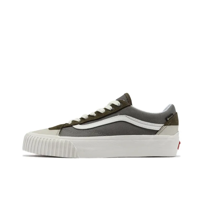 Vans Old Skool Gore Tex Suede And Canvas Trainers 'Olive'-0