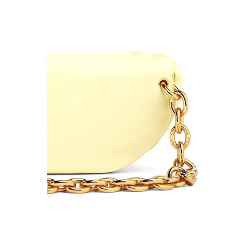 Bottega Veneta Cow Leather Fanny Pack Women's Ice Cream-6