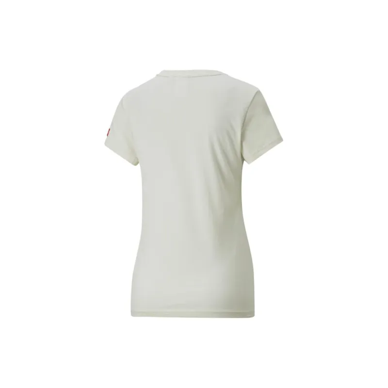 PUMA Puma X Coca-Cola COCA COLA Tee T-Shirt Women's White-1