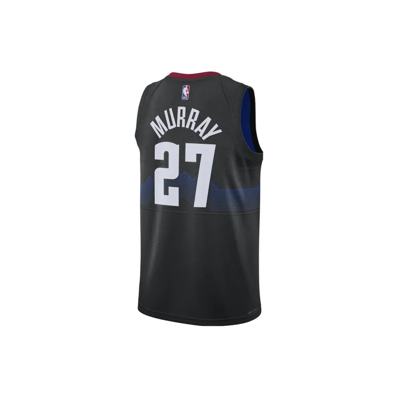 Nike Dri Fit Basketball Jerseys City Edition 2023/24 Season Denver Nuggets Jamal Murray Size 27 Men's Black-1