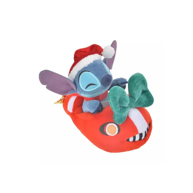 Disney Stitch Christmas Collection Dolls Plush Pendant 11cm High-2