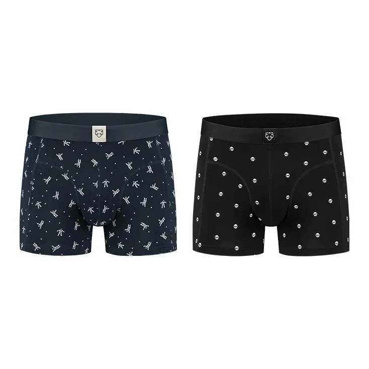 A damunderwear Dutch Luxury NASA Collaboration Boxer Shorts Men's 2 Boxes Of Gift Sets-4