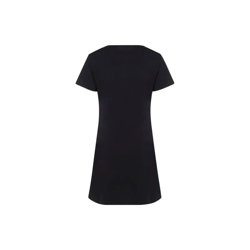 LOVE MOSCHINO Short Sleeved Dresses Women's Black-1
