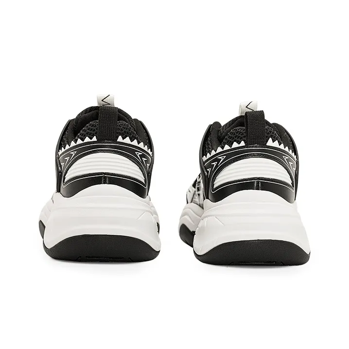 VILNEX Low Top Chunky Sneakers Unisex Black-4