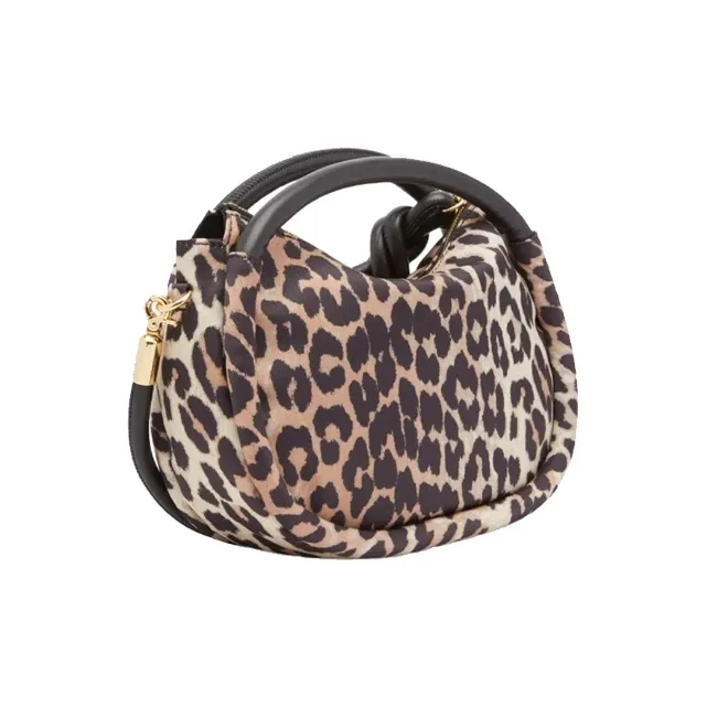 GANNI Polyester Crossbody Handbags Mini Women's Leopard Print-2