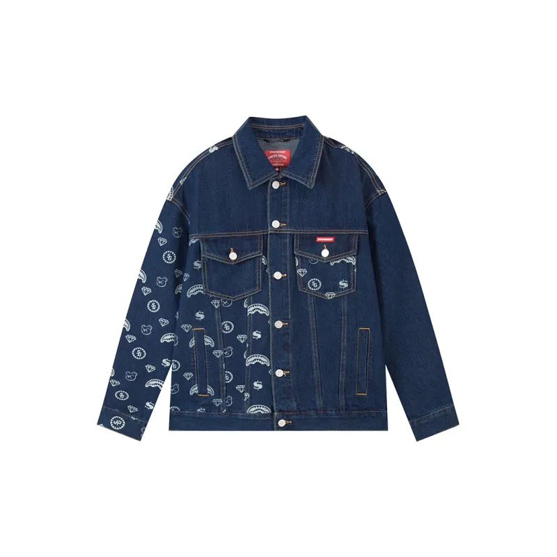 SPRAYGROUND Denim Jacket Unisex-4
