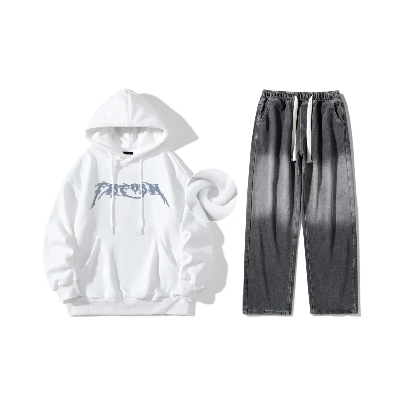 FREO3N Sweatshirt Sets Unisex-15