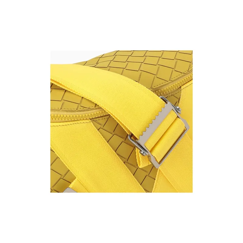 Bottega Veneta Polyurethane Belt Belt Coin Purse Men's Yellow-3