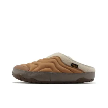 Teva ReEmber Terrain Slip On Wrap toe Slippers Women's Yellow Brown