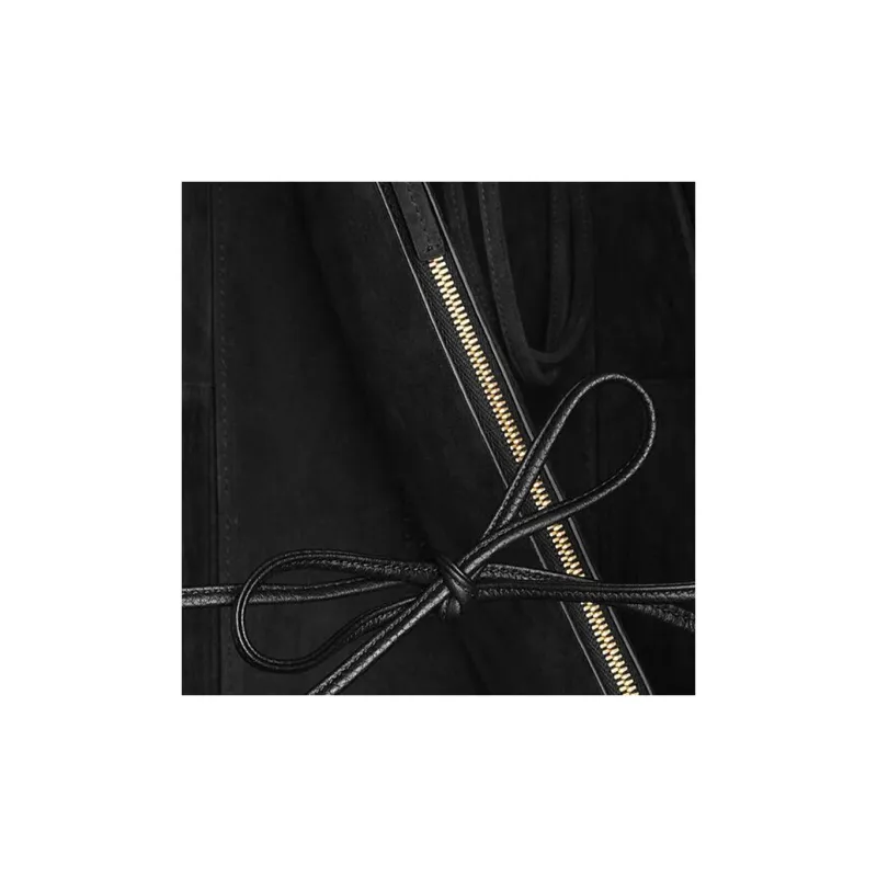 Bottega Veneta ARCO Calfskin Tote Bag Shopping Bag Shoulder Bag Handbag Women's Black-3