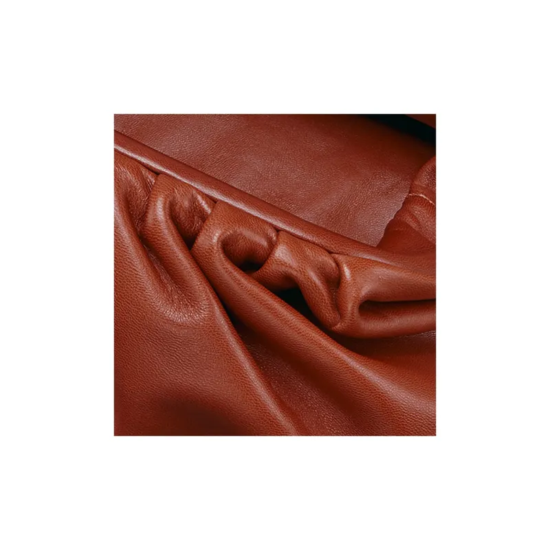 Bottega Veneta Cow Leather Clutch Regular Women's Rusty Red-3
