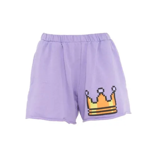 NATASHA ZINKO Casual Shorts Women's Purple