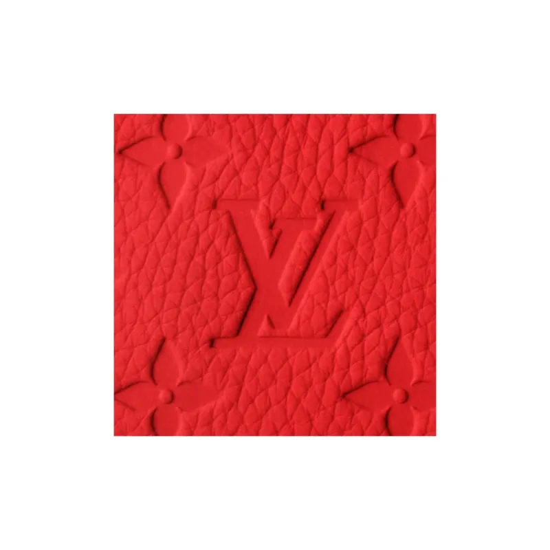 LOUIS VUITTON Keepall Bandouliere 50 Taurillon Colormania Red-4