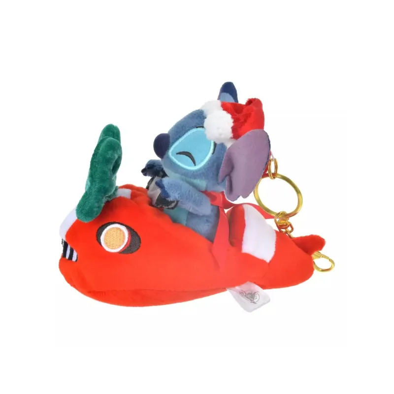 Disney Stitch Christmas Collection Dolls Plush Pendant 11cm High-3