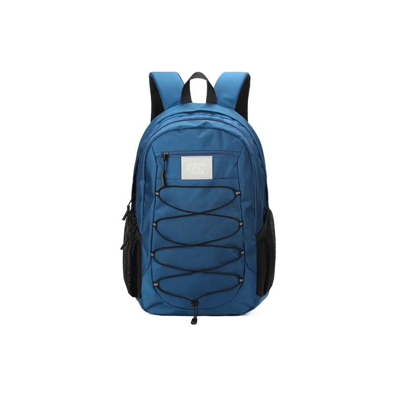AOKING AK Polyester Backpack Large Size Unisex Black/Beige/Blue/Purple-10
