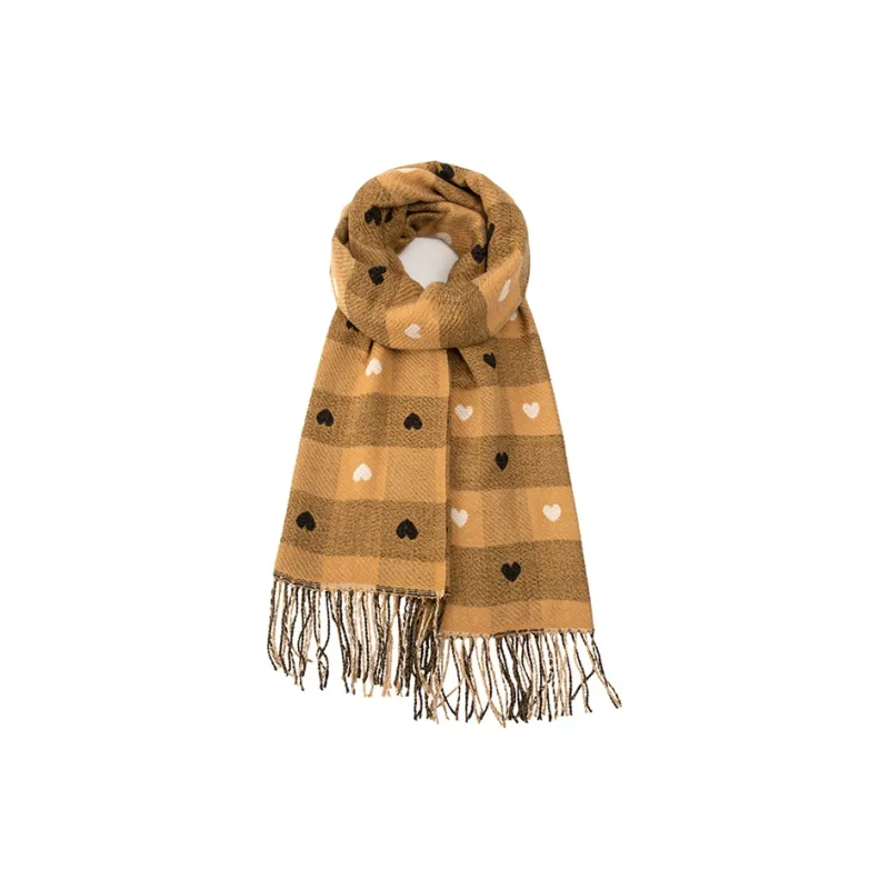 BAIJUAN Knit Scarves Unisex-1