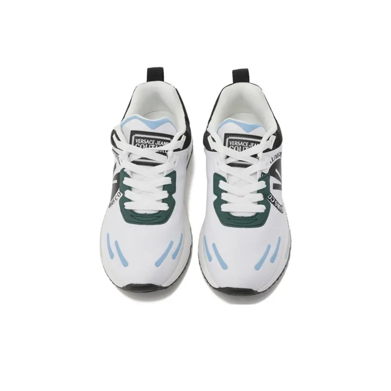 VERSACE JEANS Low Top Casual Shoes 4.5cm Men's White-3
