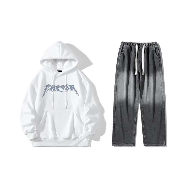 FREO3N Sweatshirt Sets Unisex-40