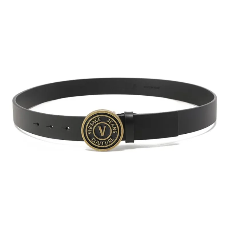 VERSACE JEANS COUTURE Logo buckle Leather Belt-2