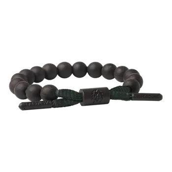 Rastaclat Ebony Small Lion Chinese Style Wooden Bracelet Unisex