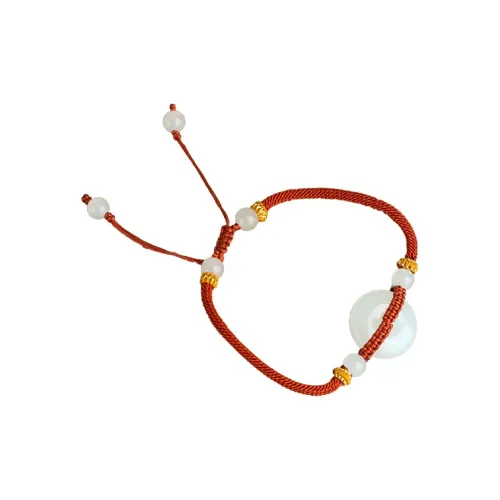 Jade Said Hetian Jade Bracelets Unisex White Jade