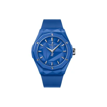 HUBLOT CLASSIC FUSION Collection Automatic Mechanical Movement Men's Watches Watch 40mm Blue Dial Ceramic Watch Case