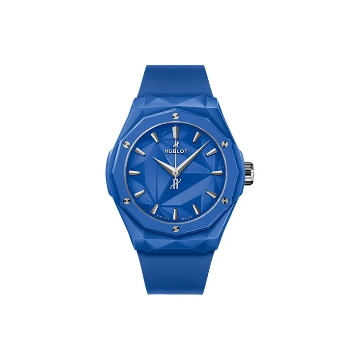 HUBLOT CLASSIC FUSION Collection Automatic Mechanical Movement Men's Watches Watch 40mm Blue Dial Ceramic Watch Case-0