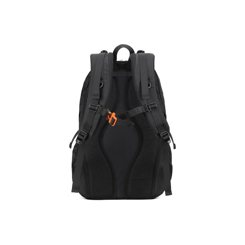 AOKING AK Polyester Backpack Medium Size Black/Yellow/Blue/Gray-4