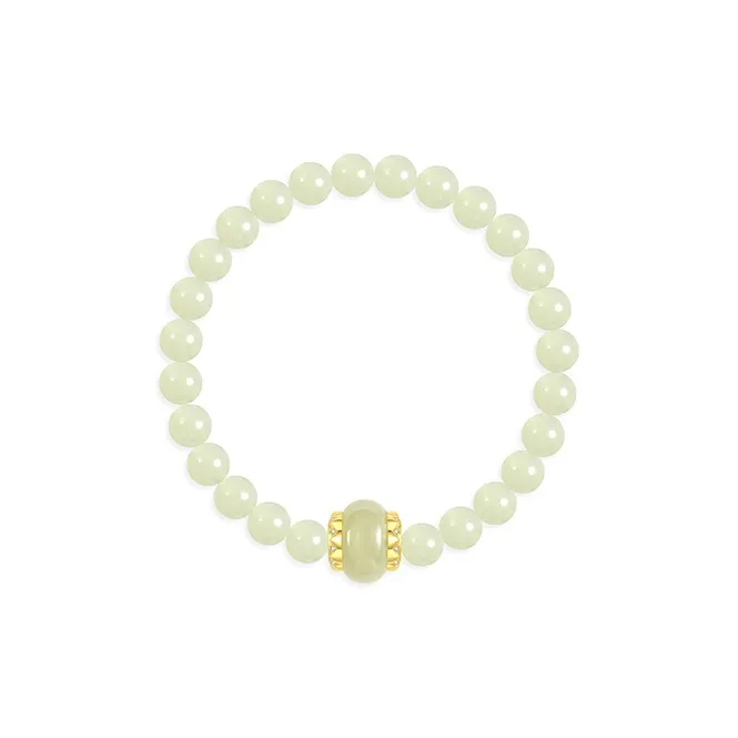 Gongzhu Hetian Jade Bracelets White Jade Women's-0