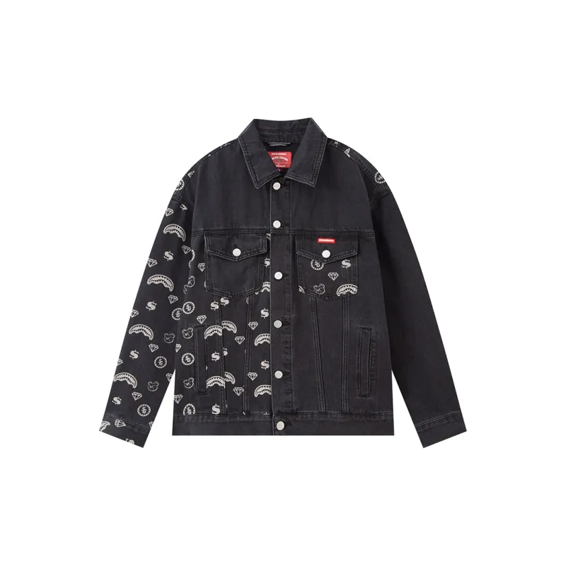 SPRAYGROUND Denim Jacket Unisex-1