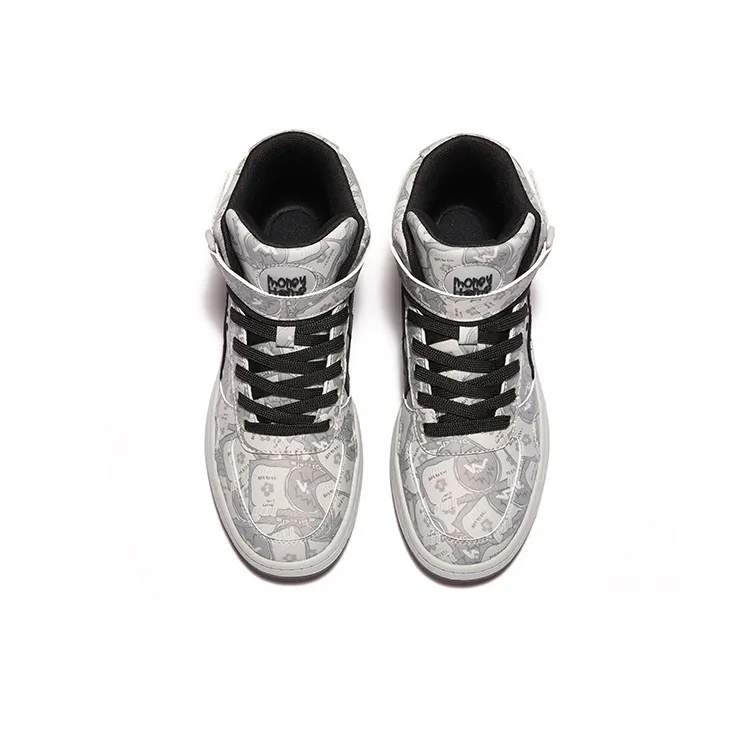 MONEY HOME Durable Breathable Low Top Skateboard Shoes Unisex-33