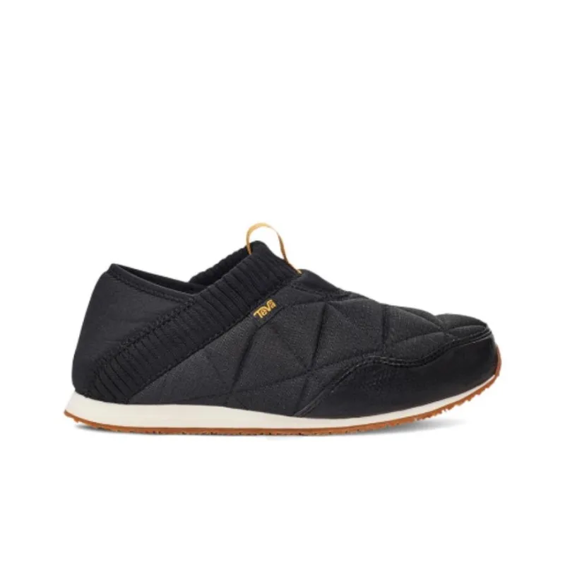 Teva Reember Moccasin Cushioning, Wear Resistant Low Top Casual Shoes Women's Black-1