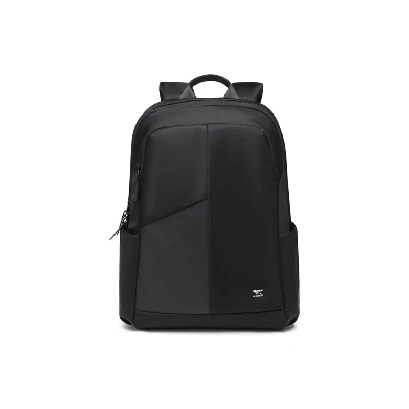 SEPTWOLVES Fabric Backpack Large Size Unisex Black-1