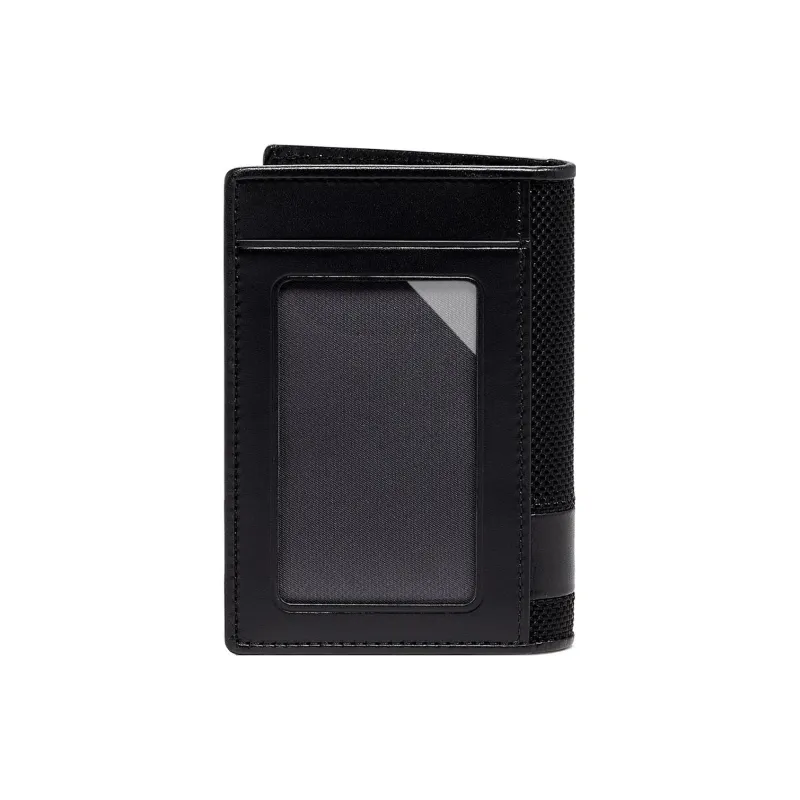 TUMI Alpha Nylon Wallets Card Holders Men's Black-1