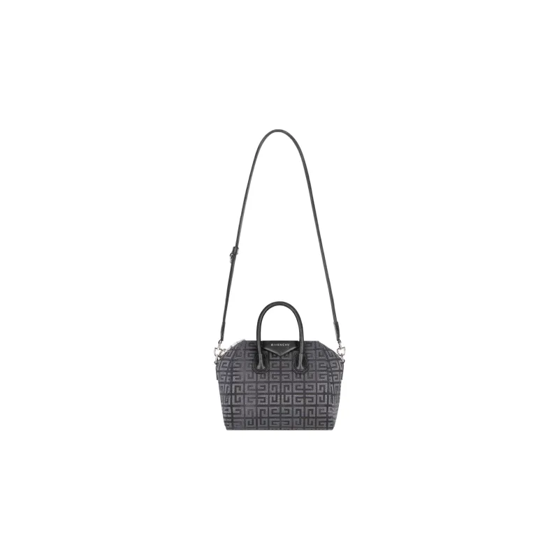 GIVENCHY Antigona Fabric Shoulder Bag Crossbody Bag Handbag Mini Women's Dark Gray-1