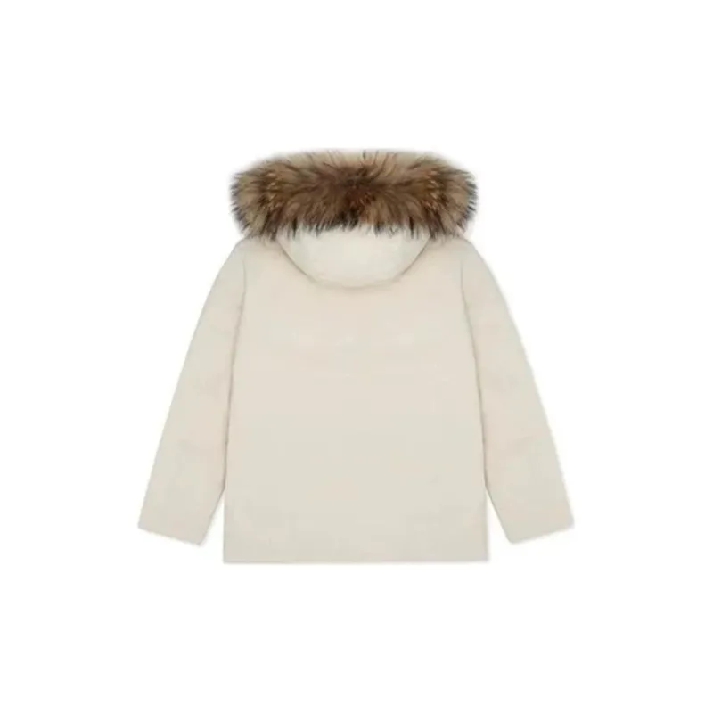 MLB Down Jackets Unisex Light Beige-1
