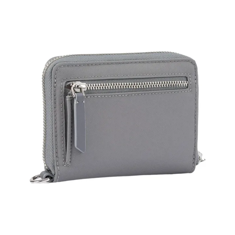 TUMI Voyageur Nylon Coin Purse Wallet Regular Women's Gray Mist-3