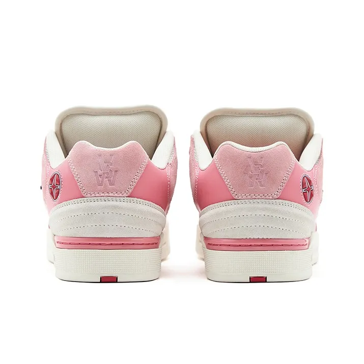 Vision Street Wear Savvy Puffy Shoes Low Top Skateboard Shoes Unisex Milkshake Pink-4