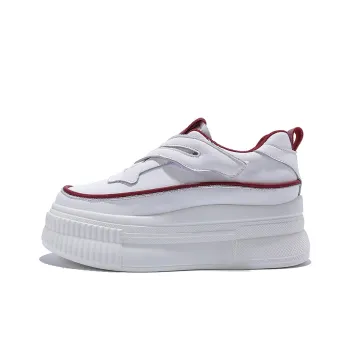 Junjali Abrasion Resistant Lightweight Height Increasing Low Top Casual Shoes 6.5cm Women's