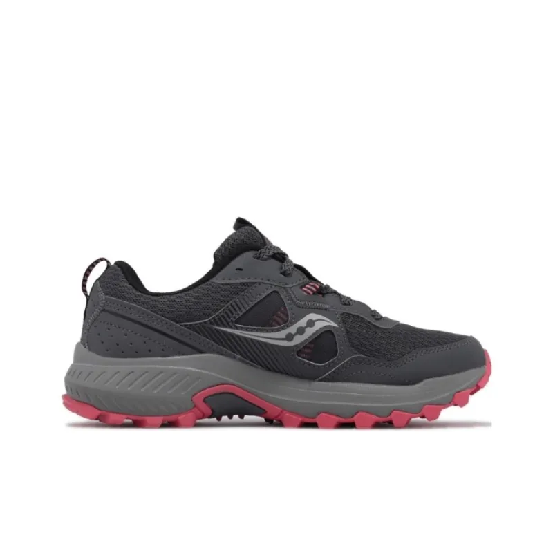 Saucony Excursion Slip Resistant Low Top Running Shoes Women's Gray-1