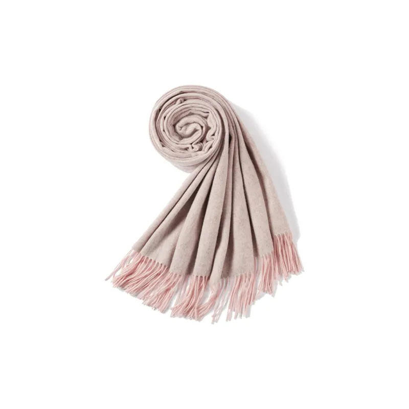 MOERCIAN 100% Sheep Wool Knit Scarves Women's-0