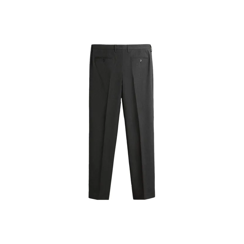ZARA Suit Trouser Men's Brown Blue-1