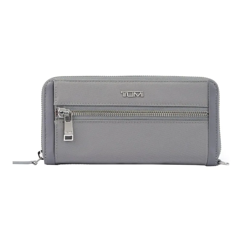 TUMI Voyageur Nylon Coin Purses Wallets Regular Women's Misty Gray-0