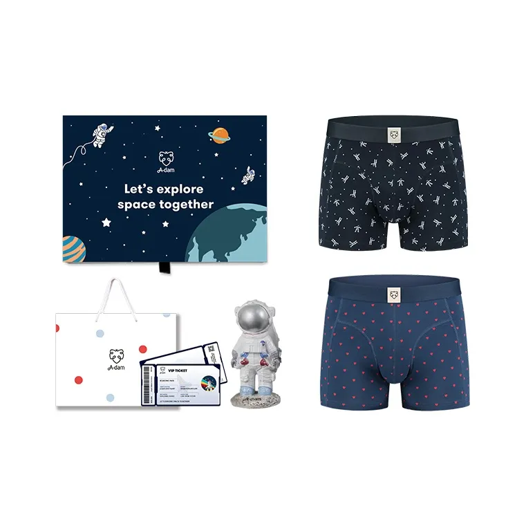 A damunderwear Dutch Luxury NASA Collaboration Boxer Shorts Men's 2 Boxes Of Gift Sets-20