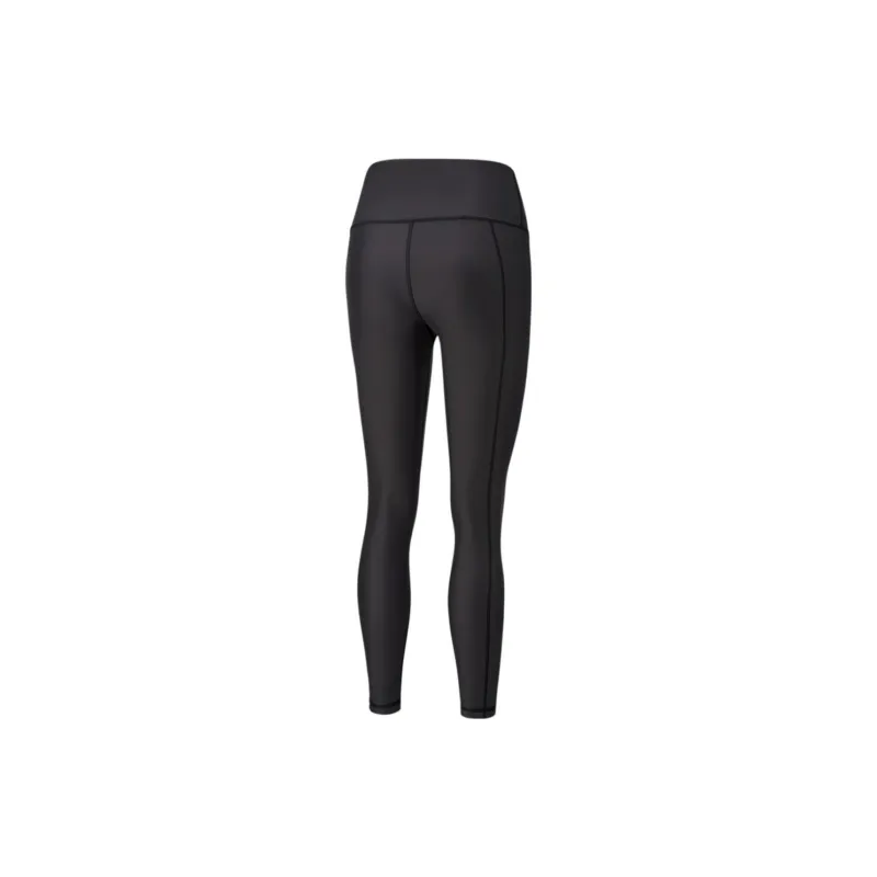 PUMA Fit Eversculpt Logo High Waisted 7/8 Tight Sports Pants Women's Black-1